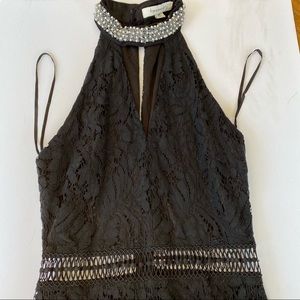 Francesca’s Black Dress Size XS